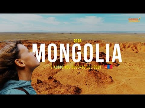 Mongolia - Viaggio nel Deserto del Gobi | Flaming Cliffs, Dune e paesaggi epici 🐫🇲🇳